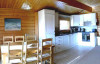 log cabin south wales kitchen