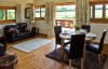 crop vale farm log cabin dining