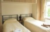Bay tree lodge cornwall twin bedroom