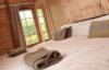 clinger farm lodge Somerset bedroom