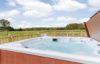 Marwell Lodges hot tub